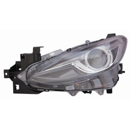 FARO DESTRO  DS4 A LED C/MOTOR ELETTR MAZDA 3 DAL 09/2013AL  12/2016 PAR NERA