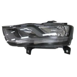 FARO SINISTRO 2H7 C/MOTOR ELETT AUDI Q3  DAL 01/2011 PARAB NERA