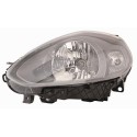 FARO FANALE DESTRO H4 C/MOT EL FIAT PUNTO EVO 07/09 IN POI  PARAB GRIGIO SCURO