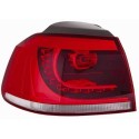 FANALE POSTERIORE DESTRO EST A LED VW GOLF 6 GTI-GTD 01/09 IN POI