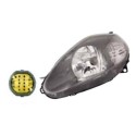 FARO FANALE DESTRO H4 C/MOTOR EL FIAT GRANDE PUNTO DAL 2005 PARAB GRIGIA