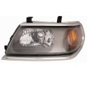 FARO FANALE SINISTRO H4 PRED REG EL MITSUB PAJERO SPORT 09/99 IN POI  CORNICE CROM