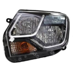 FARO FANALE DESTRO H7-H1 C/LENTE DRL BLU DACIA DUSTER DAL 2013