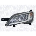 FARO FANALE DESTRO H7 C/CORNICE NERA PEUGEOT BOXER DAL  2014