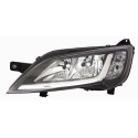 FARO FANALE DESTRO 2H7 C/MOTOR EL PEUGEOT BOXER DAL  2014   C/CORNICE NERA