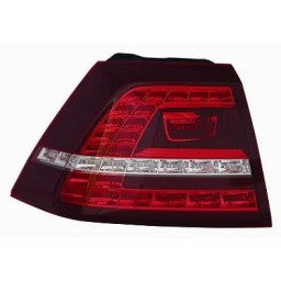 FANALE POSTERIORE DESTRO EST BIANCO ROSSO A LED VW GOLF 7 DAL 2012  GTI/GTD