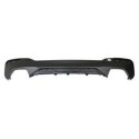 SPOILER PARAURTI POSTERIORE DOPPIO SCARICO BMW SERIE 5 G30-G31 16 IN POI  M-TECH