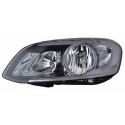 FARO FANALE DESTRO H7-H9 C/MOT ELETT VOLVO XC60 DAL 2013 PARABOLA NERA