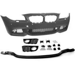 KIT PARAURTI  ANTERIORE PRIMER  C/SENS+LAVAF BMW SERIE 5 F10-F11 DAL  2010 M-TECH