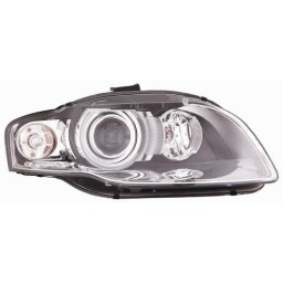 FARO FANALE DESTRO XENON D1S C/MOTOR EL AUDI A4 DAL 2004 11/07 IND DIR BIANCO