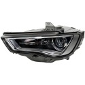 FARO FANALE DESTRO BIXENO D3S C/MOTOR ELETT AUDI A3 3-5P DAL 2012  PARAB SCURA