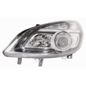 FARO FANALE DESTRO XEN D1S-H1 PR REG EL REN SCENIC 1108 DAL 2006 02/09 PARAB NERA