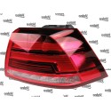 FAN POSTERIORE DESTRO EST A LED VW GOLF 7 DAL  2017