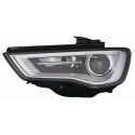 FARO FANALE SINISTRO BIXENO D3S C/MOTOR ELETT AUDI A3 3-5P DAL 2012  PARAB NERA