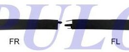 SPOILER P/TI ANT CITROEN C3 AIRCROSS 01/17> KIT (2PZ)