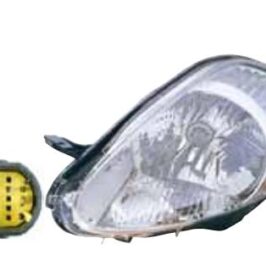 FARO SX H4 C/MOTOR EL FIAT GRANDE PUNTO 09/05> PARAB CROM