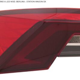 FANALE P/SX EST A LED SKODA OCTAVIA 01/20>  BN/SW