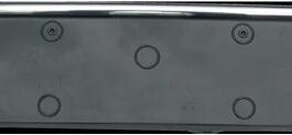 PORTATARGA ANT NERO LUCIDO C/CROM FORD KUGA 01/12>