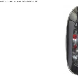 GR OTTICO P/SX OPEL CORSA C 10/00> BIANCO