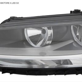 FARO SX A LED C/MOTOR ELETTR VOLKSWAGEN JETTA 07/14> P NERA