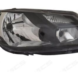 FARO SINISTRO H4 DRL VW CADDY 06/13> BORDO INTERNO NERO