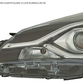 FARO SX C/LUCE DIURN A LED TOY YARIS 04/17>P NERA C/LENTICOLARE
