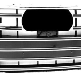 GRIGLIA CROM-CROM-NERA C/PDC-TELEC-RILEV PEDONE AUDI A6 01/18>