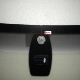 P.ZZA VR/GR+SENS+S3 E92 COUPE 06>H BASETTA 6cm + FIN