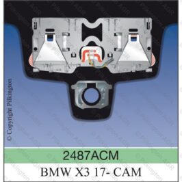 P.ZZA VR+SEN+CAMERA BMW X3 17>+DISPLAY ACUSTICO CONFIN