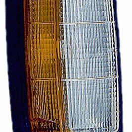 FANALE A/SX BIANCO ARANCIO MITSUB L200 01/87>08/96 CALOTTA NERA