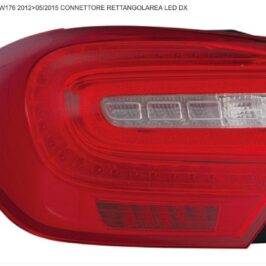 FANALE P/DX A LED  MERCED CLASSE A W176 06/12>06/15 CONN/RETTANG