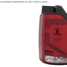 GR OTTICO P/DX A LED  VW TRANSPORT T6 01/19> 1 PORTA