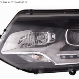 FARO DX C/DRL A LED VW TRANSPORTER T5 01/11> PARAB NERA