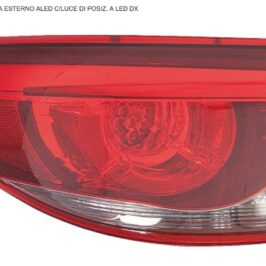 GR OTTICO P/DX EST A LED C/LUCE POSIZIONE A LED MAZDA 6 02/15>