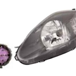 FARO SX H4 C/MOTOR EL FIAT GRANDE PUNTO 06/08>PARAB GRIGIA