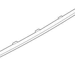 MODAN P/TI POST C/LE CROM AUDI A5 11/19> S-LINE