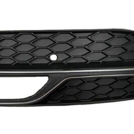 GRIGLIA PARAURTI ANTERIORE SINISTRO CON FENDINEBBIA+MOD CROMATO AUDI A3 3P-5P 04/12> S-LINE