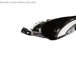 DRL SX LED PER FARO ALOGENO FIAT 500 10/20> PER FARO ALOGENO