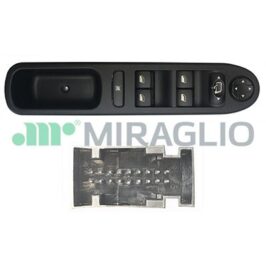 PULSANTIERA A/SX P/207 2006>ALZ.ANT+POST+RET.ABBAT. -18 PIN