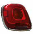 FANALE P/DX C/CORNICE CROM FIAT 500 X 10/14>
