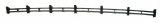 GRIGLIA P/TI ANT C/LE SUP OPEL ASTRA G 03/98>05/04