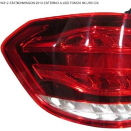 FANALE P/DX EST A LED MERCED CLASSE E W212 03/13> SW FONDO SCURO