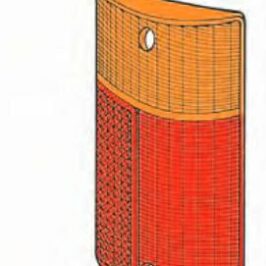 LENTE P/DX FIAT 126 BIS