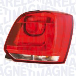 FANALE P/SX ROSSO VW POLO 09/09>
