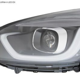 FARO DX C/MOTOR ELETTR C/DRL A LED HONDA JAZZ 01/20>