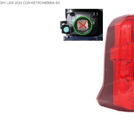FANALE P/SX A LED MITSUBISHI L200 01/25> ATT PORTALAM 4 INCASTRI