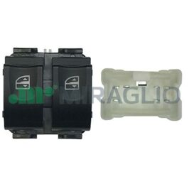 BLOCCO INTER.ALZ.A/SX CLIO IV 2012>ALZAV.ANT.CONNETTORE BIANCO 7 PIN
