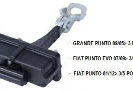 TIRANTE PORTA ANT DX/SX FIAT PUNTO 07/09> EVO PUNTO 01/12> 3/5P