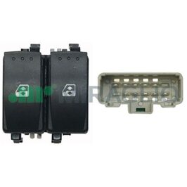 BLOCCO 2 INTER.ALZ.A/SX SCENIC 03>ALZ.ANT.COMFORT CONN.GRIGIO 10 PIN