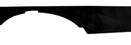 MOSTRINA SUP CORNICE FEND SX AUDI A4 10/04>11/07
